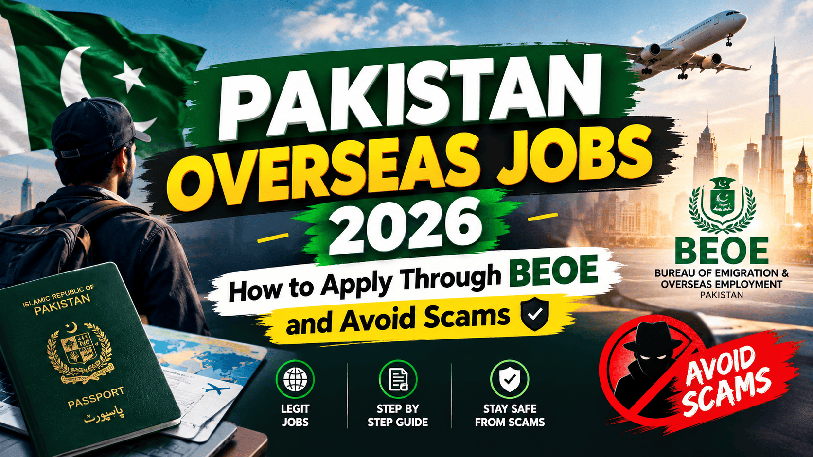 Pakistan Overseas Jobs 2026: How to Apply Through BEOE and Avoid Scams