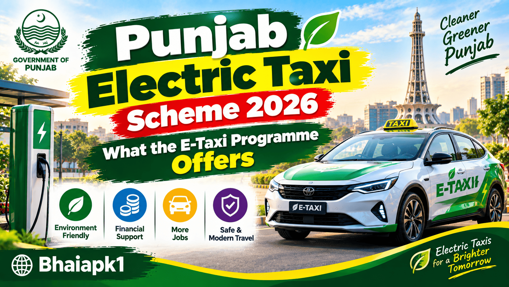 Punjab Electric Taxi Scheme 2026: What the E-Taxi Programme Offers