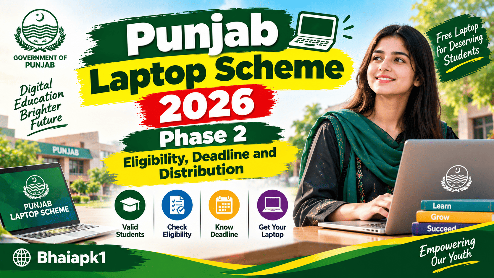 Punjab Laptop Scheme 2026: Phase 2 Eligibility, Deadline and Distribution